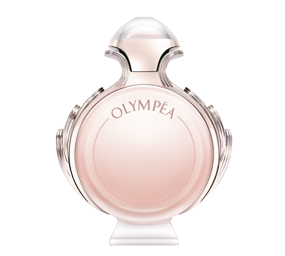 OlympA�a Aqua ediciA?n limitada, de Paco Rabanne, es una alianza de la vainilla salada, el A?mbar gris y el cachemir.