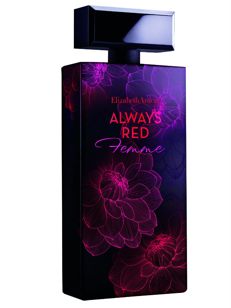 Always Red Femme, de Elizabeth Arden, es la nueva fragancia de la marca, para una mujer sensual.