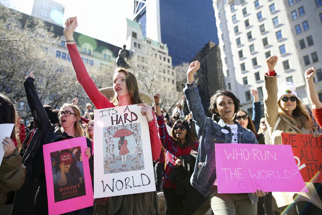 DA�a Internacional de la Mujer marcha rally