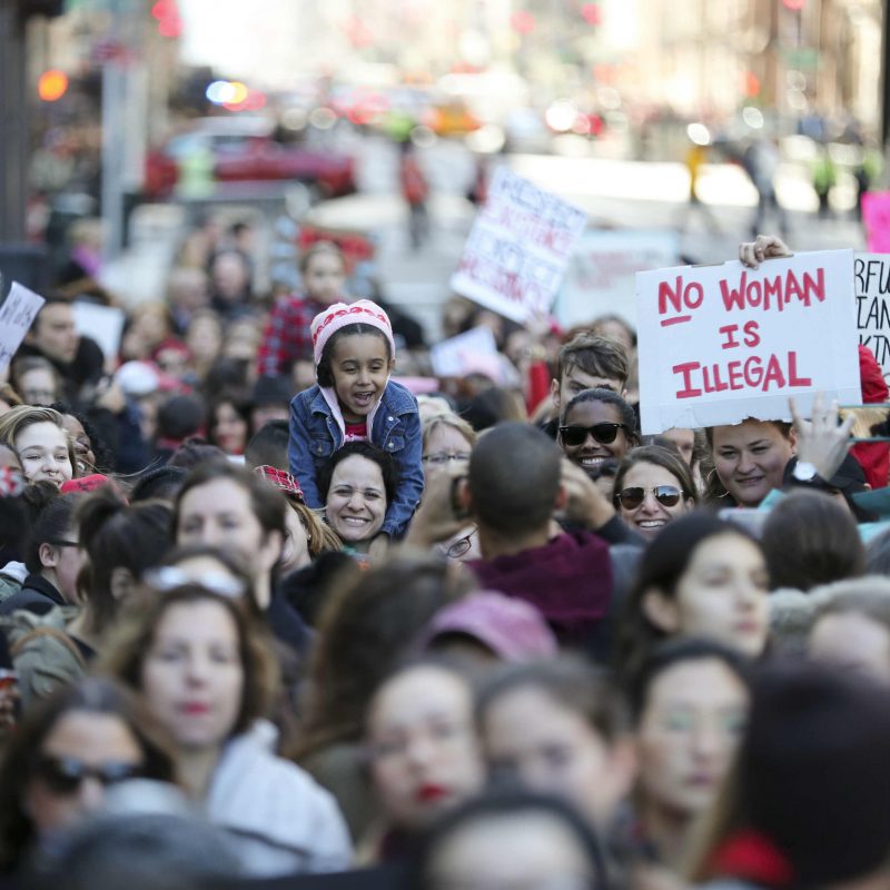 Marchas de mujeres alrededor del mundo
