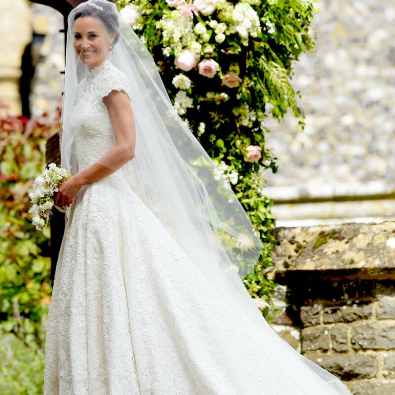 El vestido de boda de Philippa Middleton